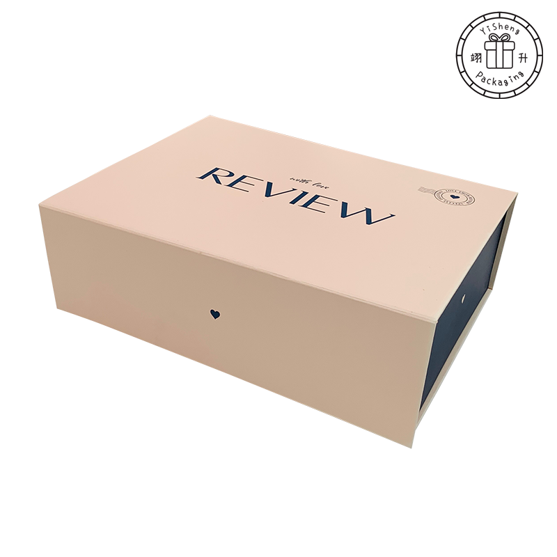 1011YSS Бумажная упаковочная коробка для подарка Розовая складная подарочная коробка